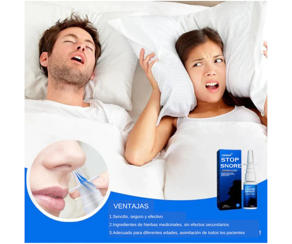 Stop Snore® 2X1 - Aerosol nasal contra ronquidos