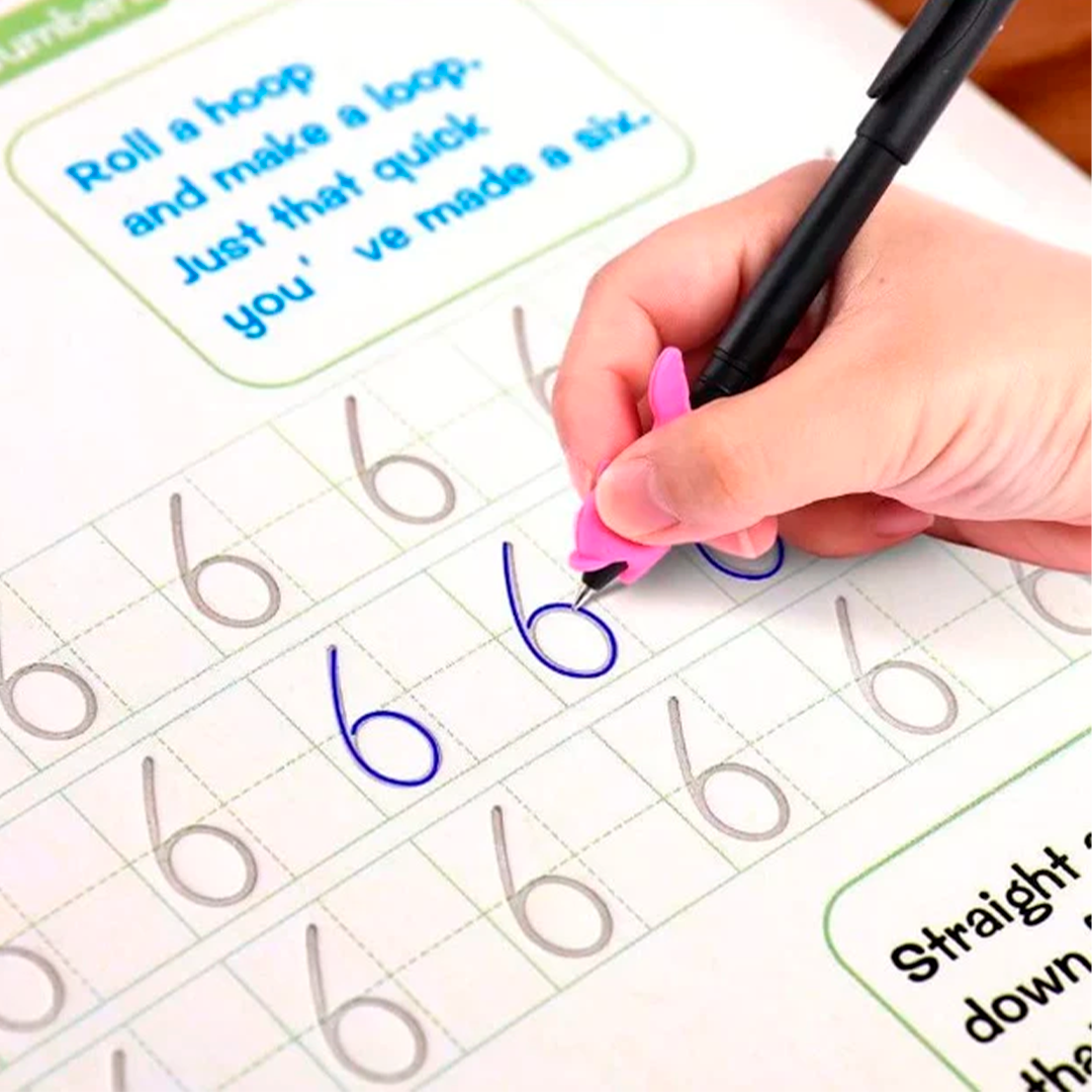 Set Libros De Caligrafía Mágica