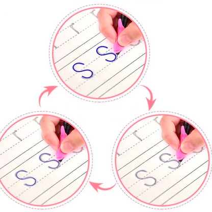 Set Libros De Caligrafía Mágica