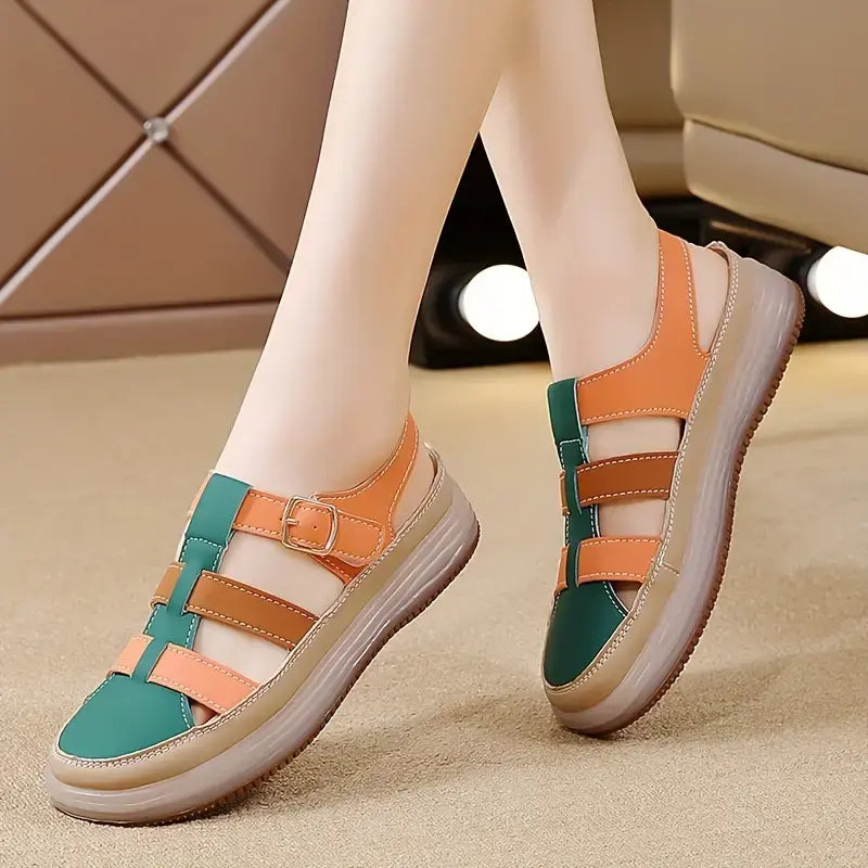 "ELEGANCE IN EVERY STEP" Sandalias Ortopédica Soleil Fusion