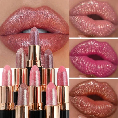 Set X6 de labiales glitter 2.0💋 💄 Labios que enamoran a primera vista 😍