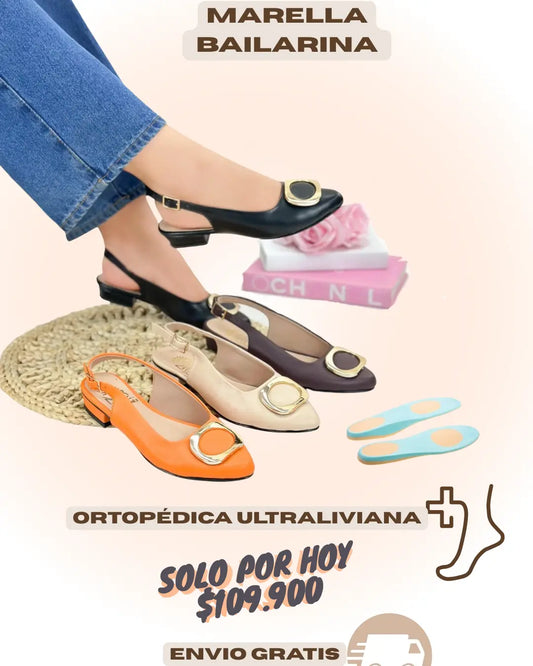 MARELLA BAILARINA ORTOPÉDICA ULTRALIVIANA
