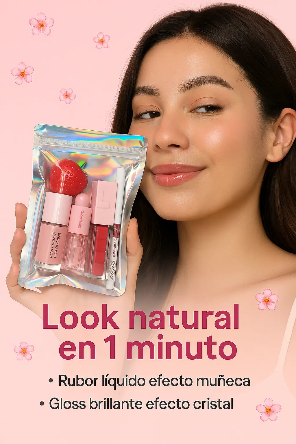 💖KIT “Natural Glow” 5 Productos (A Prueba de Agua)