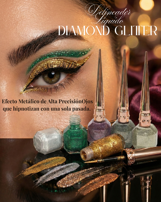 Delineador Líquido Diamond Glitter