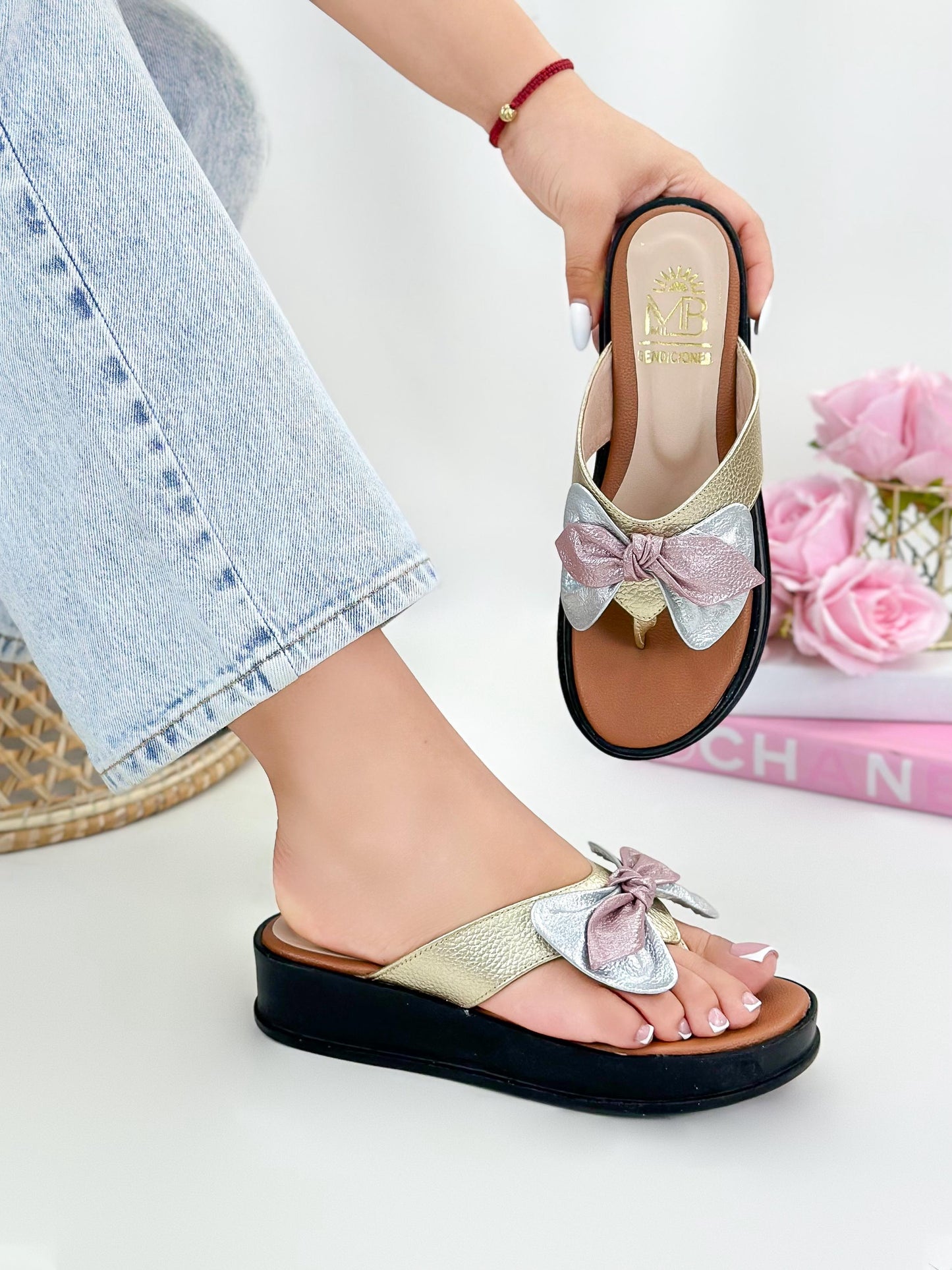 Aura Step-  confort  100% cuero