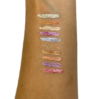 ✨Delineador glitter - KIT x 5 a prueba de agua