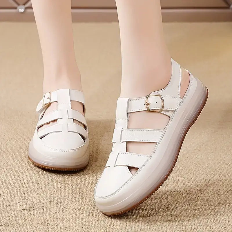 "ELEGANCE IN EVERY STEP" Sandalias Ortopédica Soleil Fusion