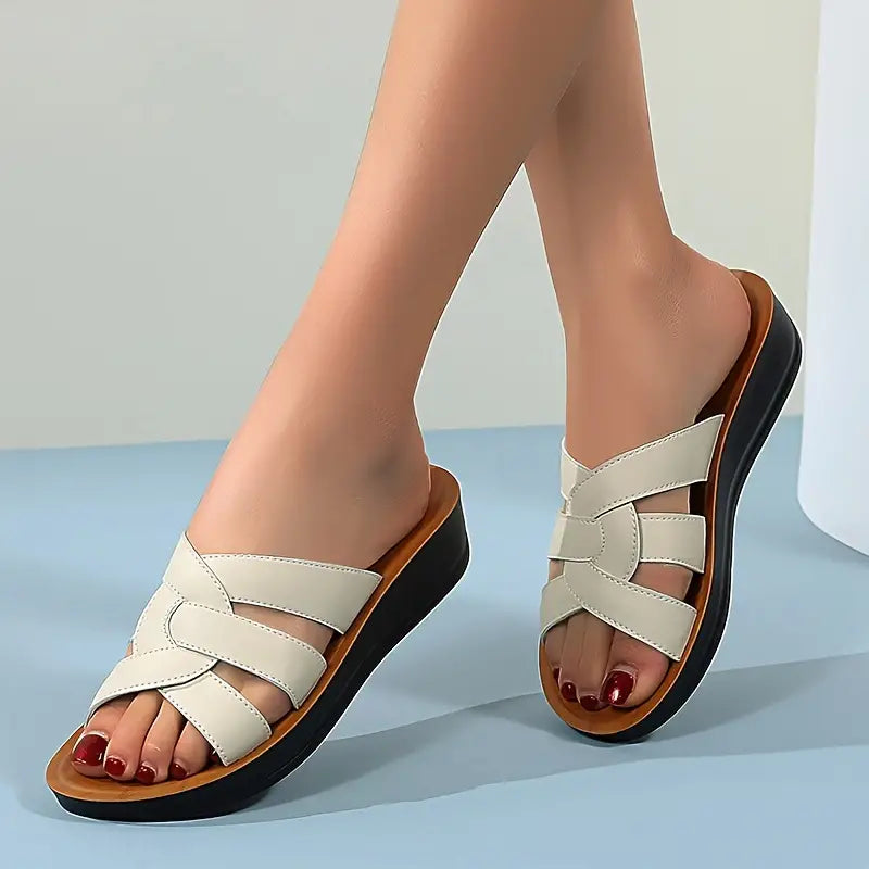 "STRAP SANDAL" SANDALIA DE TIRAS DAMA