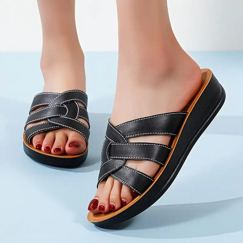 "STRAP SANDAL" SANDALIA DE TIRAS DAMA
